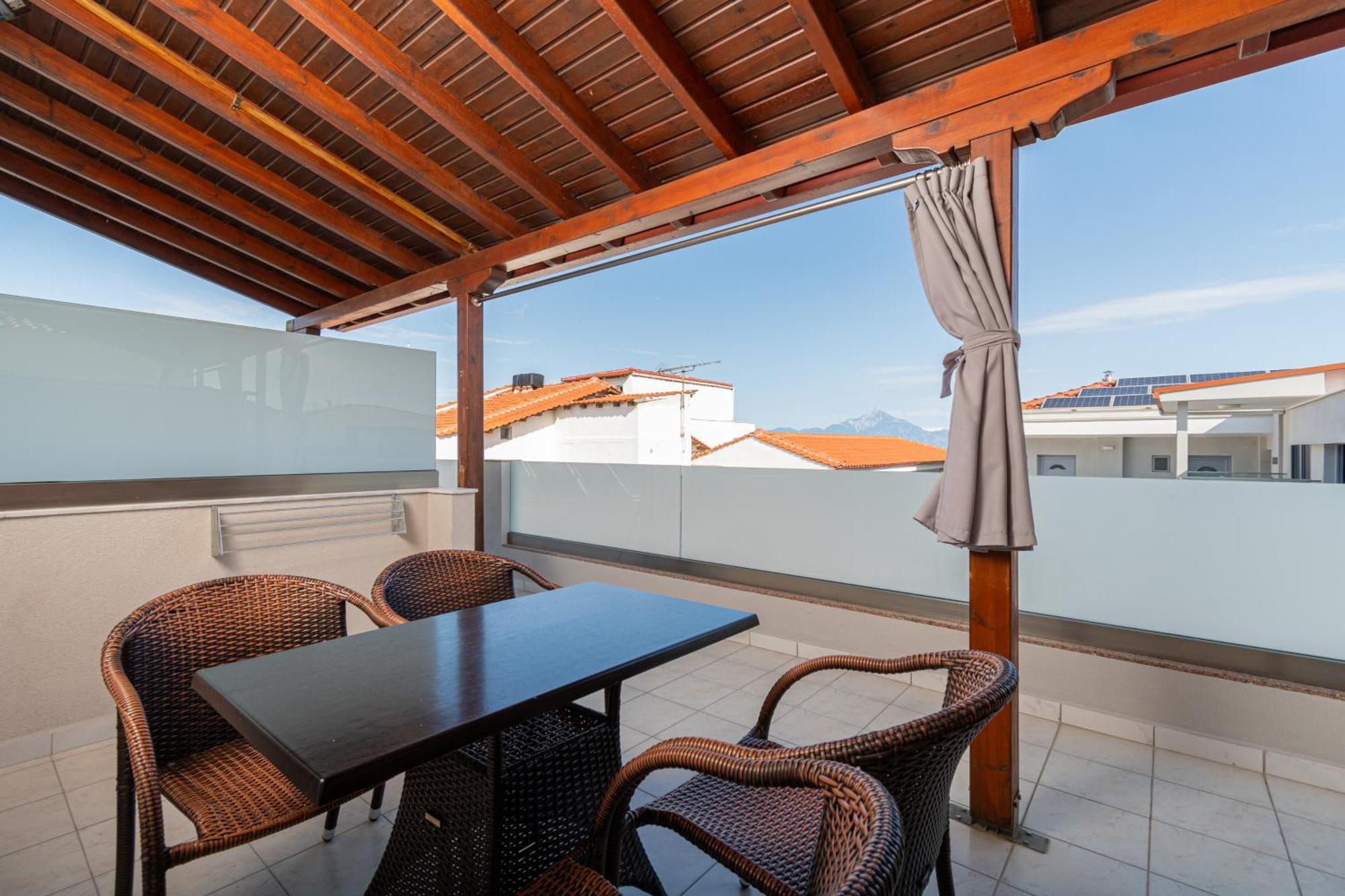 Villa Zoe On The Beach Sarti Exterior foto