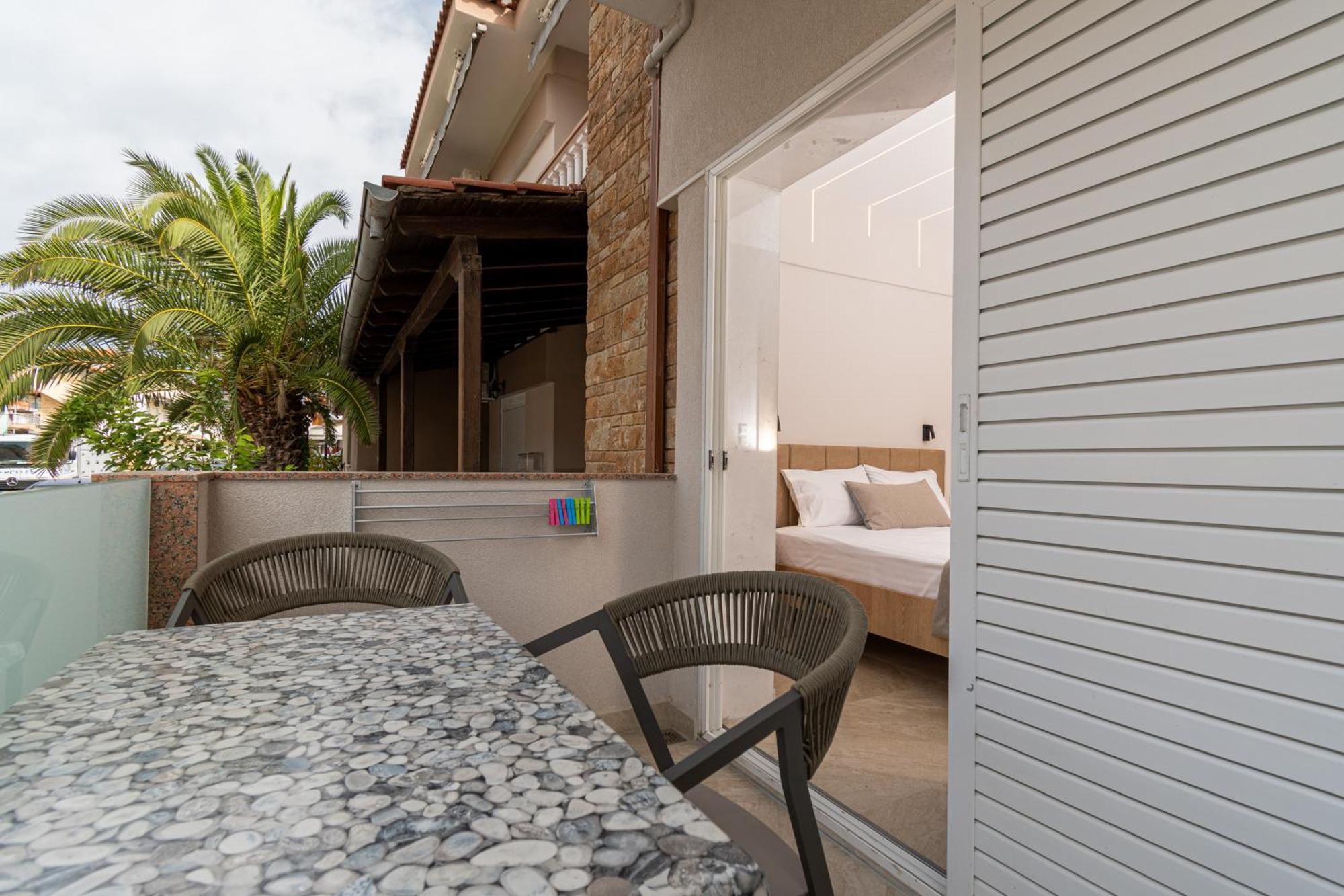 Villa Zoe On The Beach Sarti Exterior foto