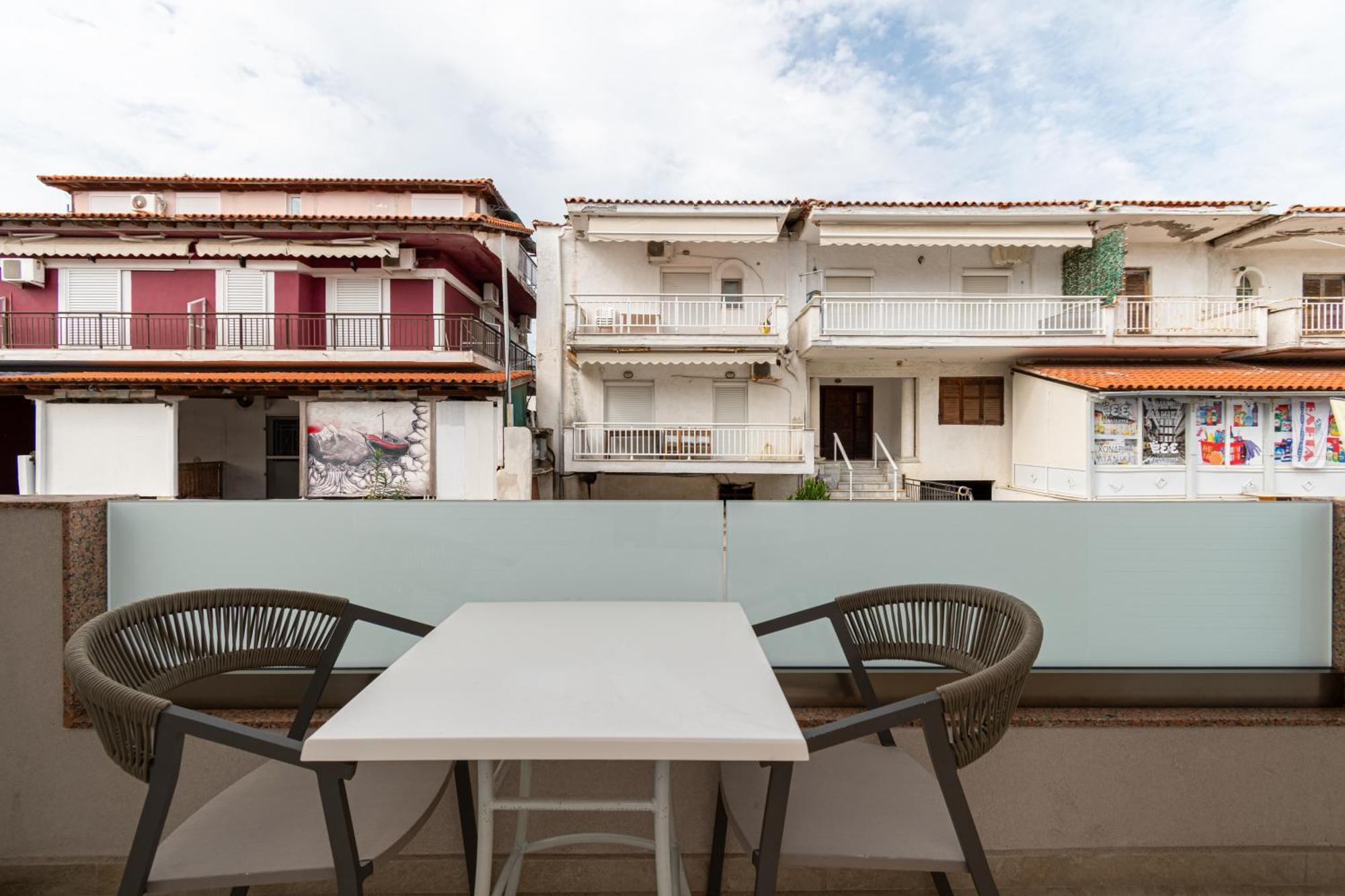 Villa Zoe On The Beach Sarti Exterior foto