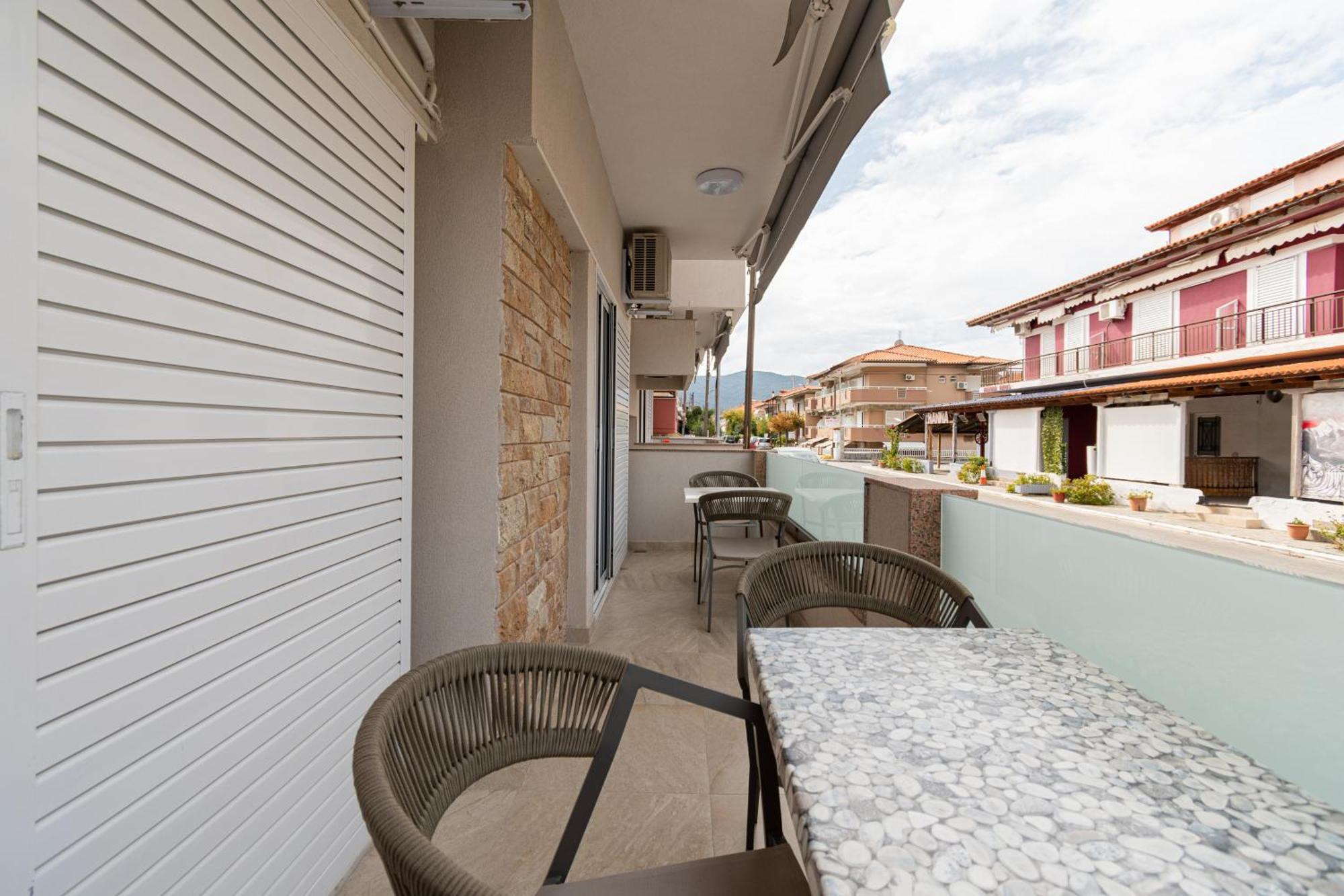 Villa Zoe On The Beach Sarti Exterior foto