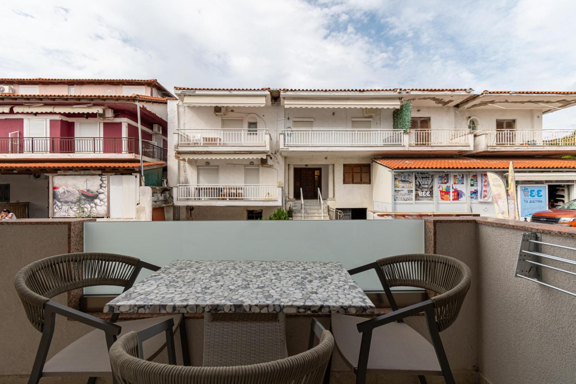 Villa Zoe On The Beach Sarti Exterior foto